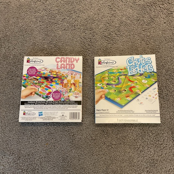 Colorforms Candyland & Chutes and Ladders Vintage Game Toy Puzzle Christmas, NEW - Picture 4 of 4